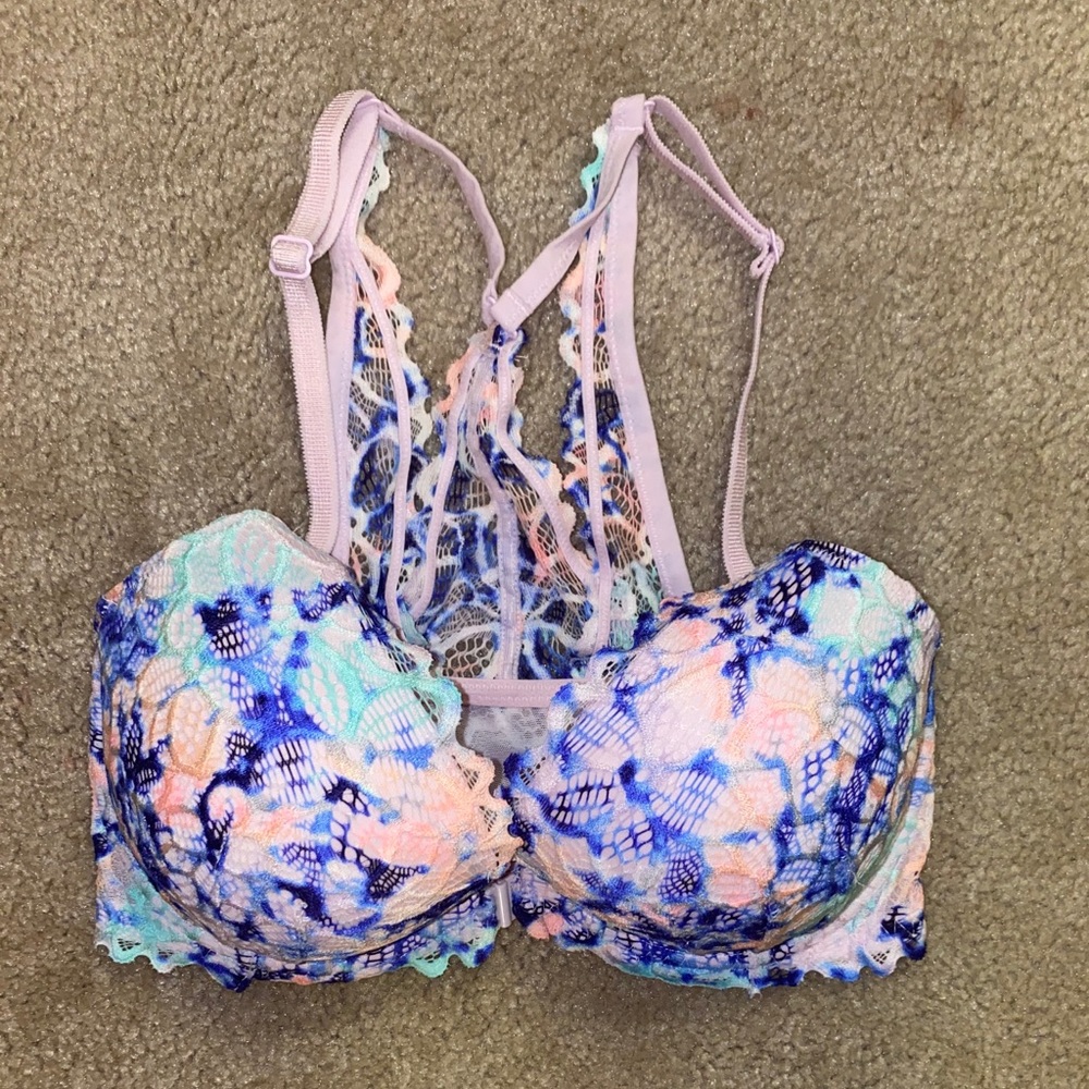 PINK Bra with lace